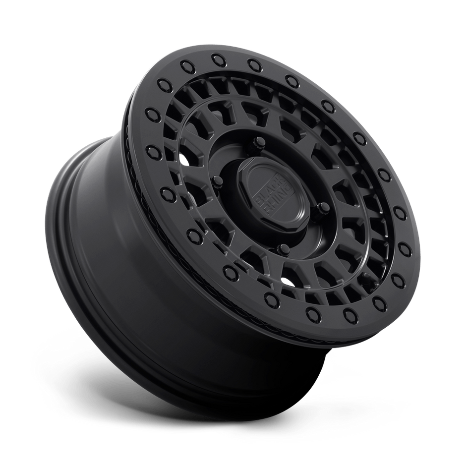 Black Rhino Hard Alloys Parker UTV Beadlock 14x7 Matte Black 36mm ET 80.2mm CB 4x110