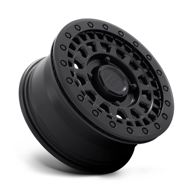 Black Rhino Hard Alloys Parker UTV Beadlock 14x7 Matte Black 36mm ET 80.2mm CB 4x110
