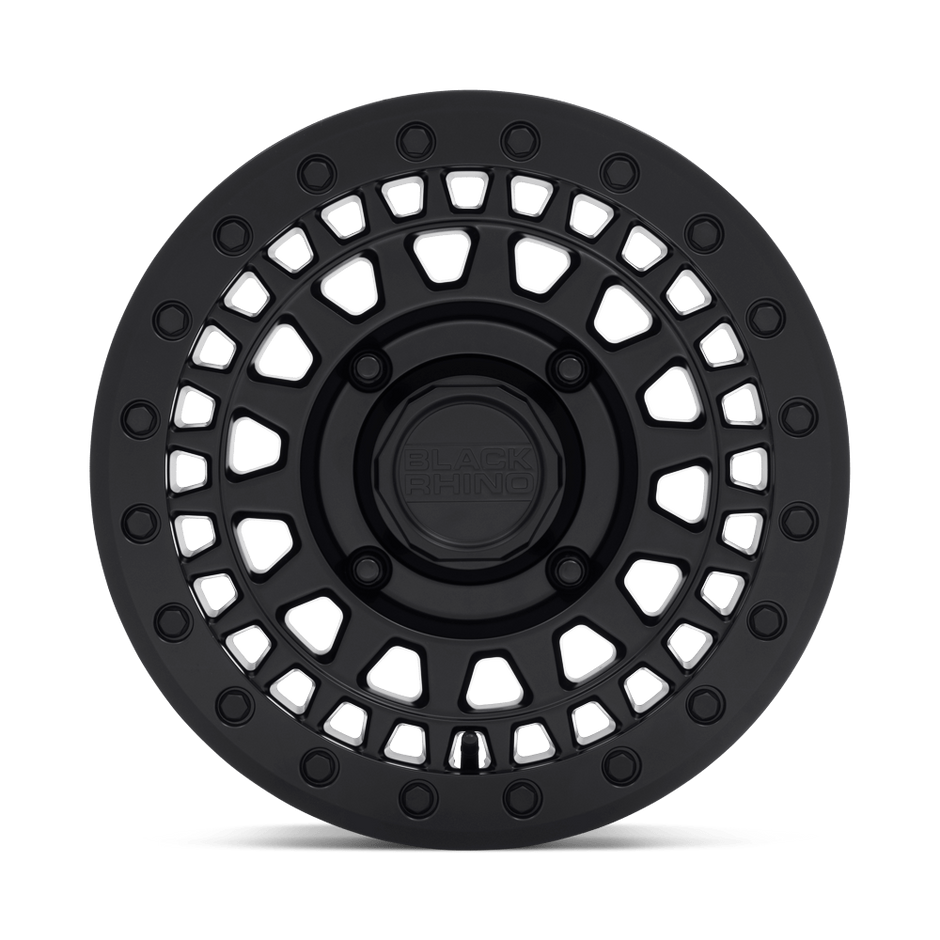 Black Rhino Hard Alloys Parker UTV Beadlock 14x7 Matte Black 36mm ET 80.2mm CB 4x110