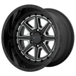 Moto Metal MO801 Phantom 20x10 Gloss Black w/Gray Tint -18mm ET 87.1mm CB 6x135