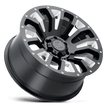 Black Rhino Hard Alloys Pinatubo 20x12 Gloss Black Milled -44mm ET 112.1mm CB 6x139.7