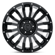 Black Rhino Hard Alloys Pinatubo 20x12 Gloss Black Milled -44mm ET 112.1mm CB 6x139.7