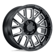 Black Rhino Hard Alloys Pismo 20x9.5 Gloss Black w/Milled Spokes -18mm ET 71.5mm CB 5x127