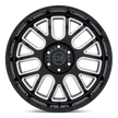 Black Rhino Hard Alloys Pismo 20x9.5 Gloss Black w/Milled Spokes -18mm ET 71.5mm CB 5x127