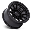 Fuel Wheels FC866 Piston 17x8.5 Blackout w/Gloss Black Lip 25mm ET 72.56mm CB 5x114.3