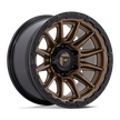 Fuel Wheels FC866 Piston 17x8.5 Matte Bronze w/Gloss Black Lip 25mm ET 72.56mm CB 5x114.3