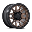 Fuel Wheels FV866 Piston UTV 15x7 Matte Bronze W/Matte Black Lip 38mm ET 100.3mm CB 6x139.7