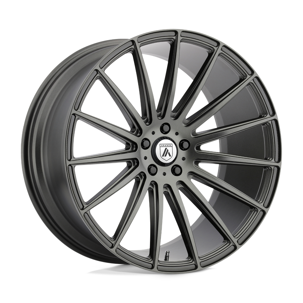 Asanti Wheels ABL14 Polaris 22x9 Matte Graphite 40mm ET 72.6mm CB 5x130