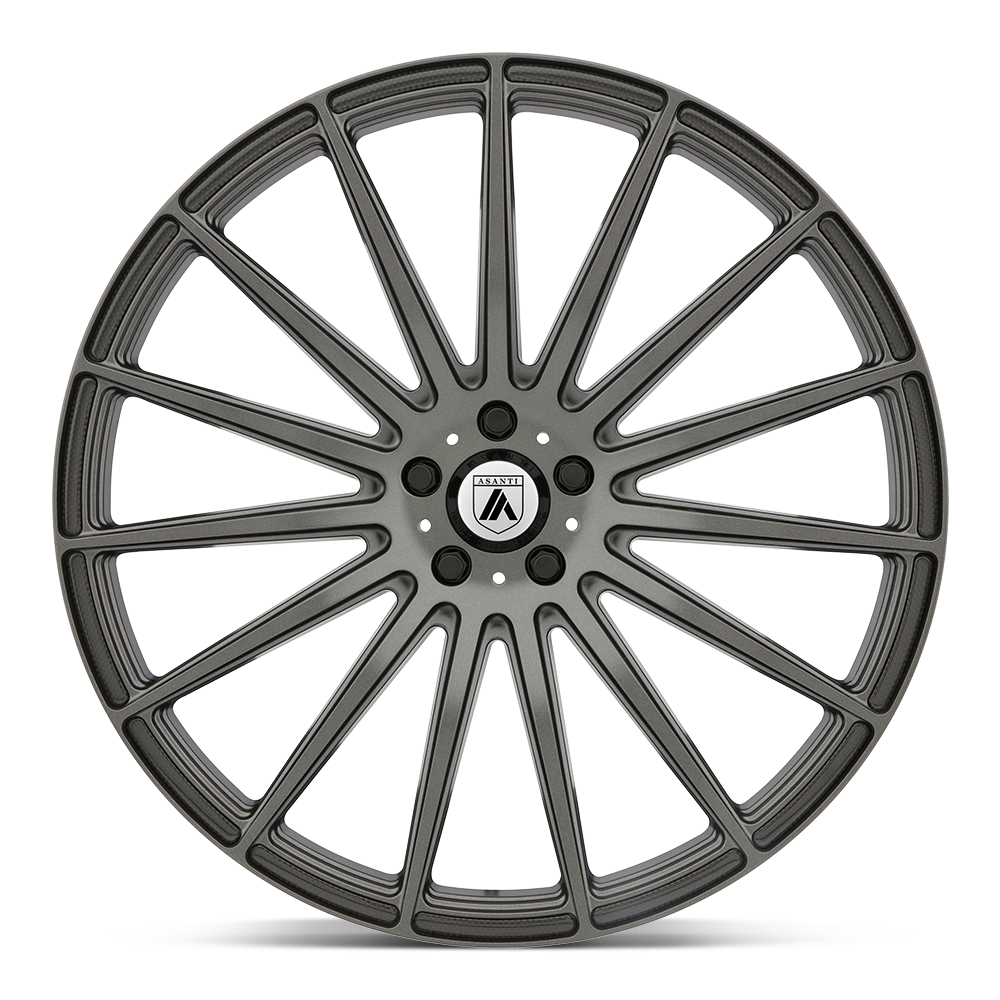 Asanti Wheels ABL14 Polaris 22x9 Matte Graphite 40mm ET 72.6mm CB 5x130