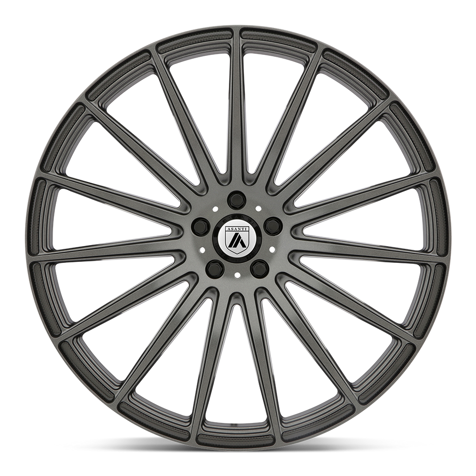 Asanti Wheels ABL14 Polaris 22x9 Matte Graphite 40mm ET 72.6mm CB 5x130
