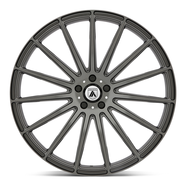 Asanti Wheels ABL14 Polaris 22x9 Matte Graphite 40mm ET 72.6mm CB 5x130