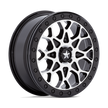 MSA Offroad Wheels M48 Portal Beadlock 15x6 Gloss Black Machined w/Gloss Black Ring 38mm ET 86mm CB 4x110