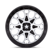 MSA Offroad Wheels M48 Portal Beadlock 15x6 Gloss Black Machined w/Gloss Black Ring 38mm ET 86mm CB 4x110
