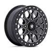 MSA Offroad Wheels M48 Portal Beadlock 15x6 Gloss Black Milled w/Gloss Black Ring 38mm ET 86mm CB 4x110