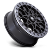 MSA Offroad Wheels M48 Portal Beadlock 15x6 Satin Black w/Gray Tint Ring 38mm ET 86mm CB 4x110