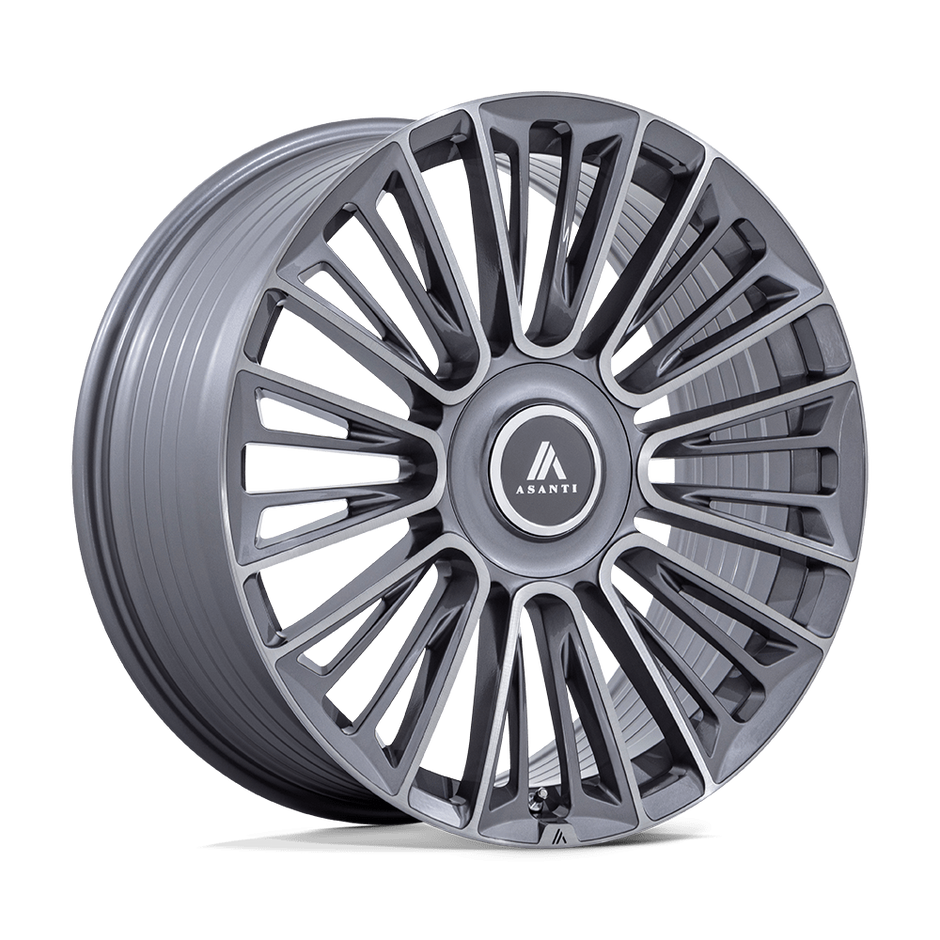 Asanti Wheels AB049 Premier 24x10 Anthracite Brushed 35mm ET 84.1mm CB 5x120/5x130