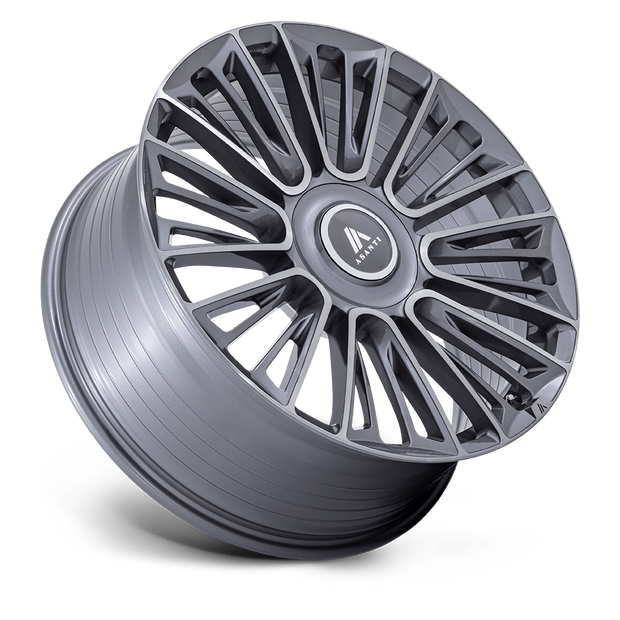 Asanti Wheels AB049 Premier 24x10 Anthracite Brushed 35mm ET 84.1mm CB 5x120/5x130