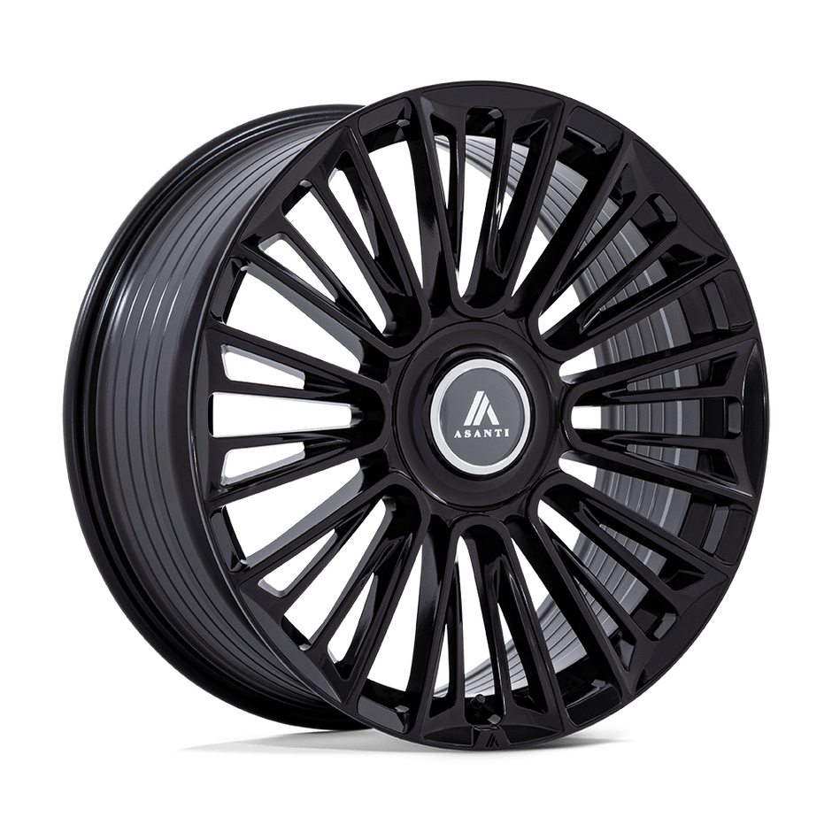 Asanti Wheels AB049 Premier 24x10 Gloss Black 35mm ET 84.1mm CB 5x120/5x130