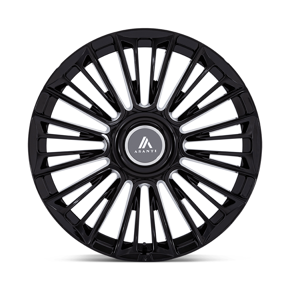 Asanti Wheels AB049 Premier 24x10 Gloss Black 35mm ET 84.1mm CB 5x120/5x130