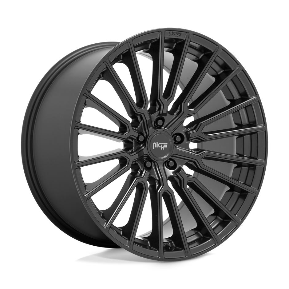 Niche M250 Premio 20x10.5 Matte Black 35mm ET 72.56mm CB 5x120
