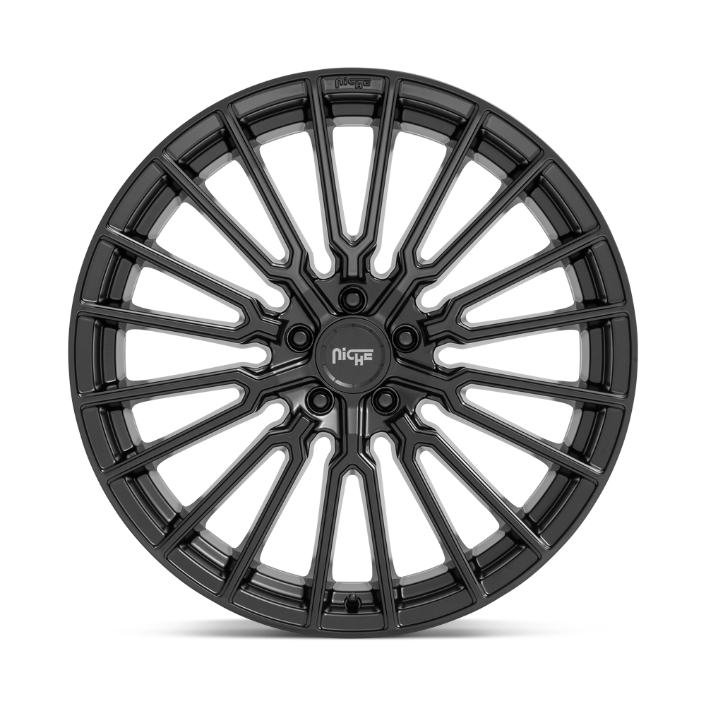 Niche M250 Premio 20x10.5 Matte Black 35mm ET 72.56mm CB 5x120
