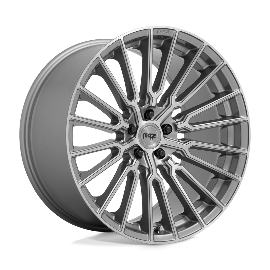 Niche M251 Premio 19x9.5 Platinum Brushed 48mm ET 66.56mm CB 5x112