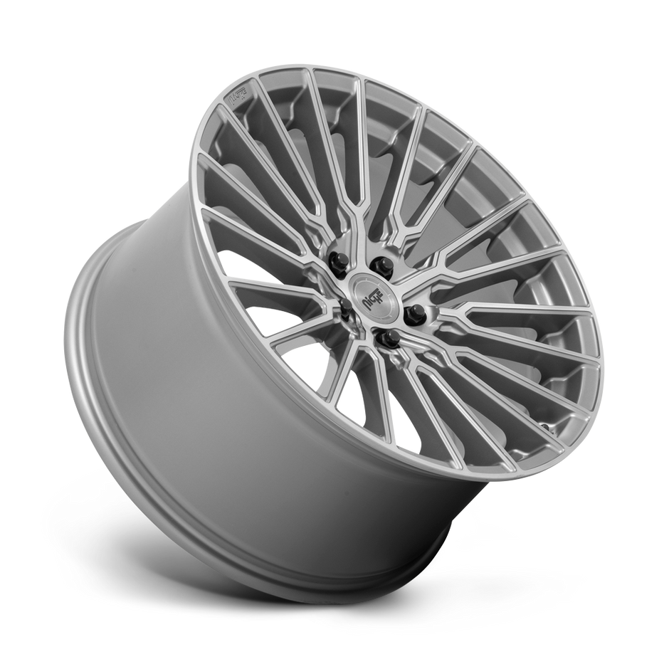 Niche M251 Premio 19x9.5 Platinum Brushed 48mm ET 66.56mm CB 5x112