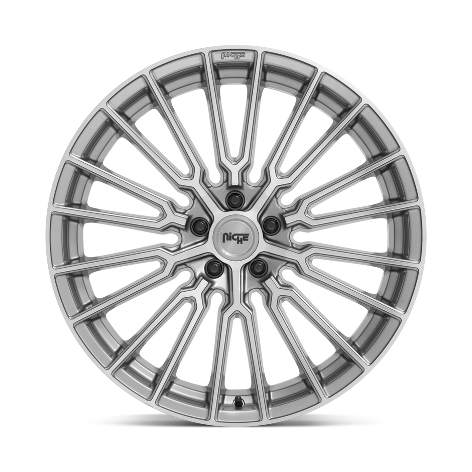 Niche M251 Premio 19x9.5 Platinum Brushed 48mm ET 66.56mm CB 5x112
