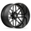 KG1 Forged KF001 Primacy 24x14 Gloss Black Milled -76mm ET 78.1mm CB 6x139.7