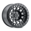 Black Rhino Hard Alloys Primm Beadlock 17x8.5 Matte Black w/Black Bolts -38mm ET 71.5mm CB 5x127