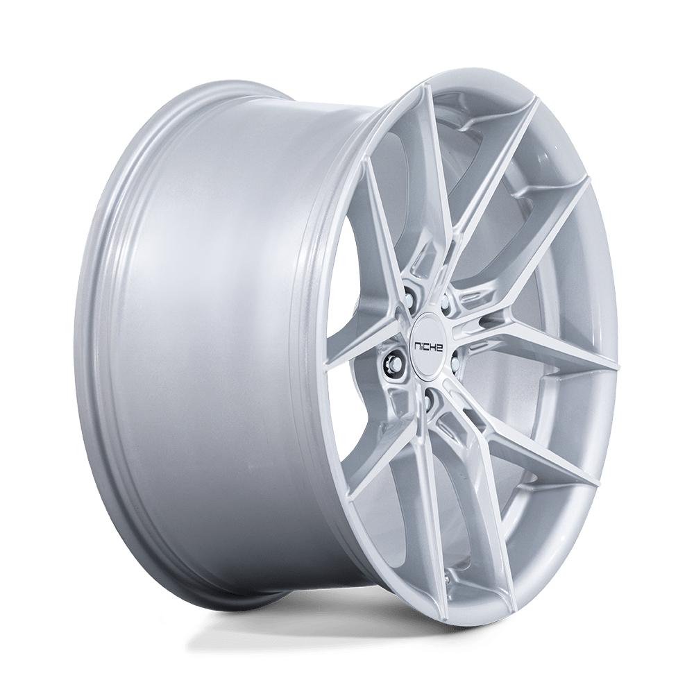 Niche NC279 Prodigy 5 18x8.5 Silver w/Machined Face 35mm ET 72.56mm CB 5x114.3