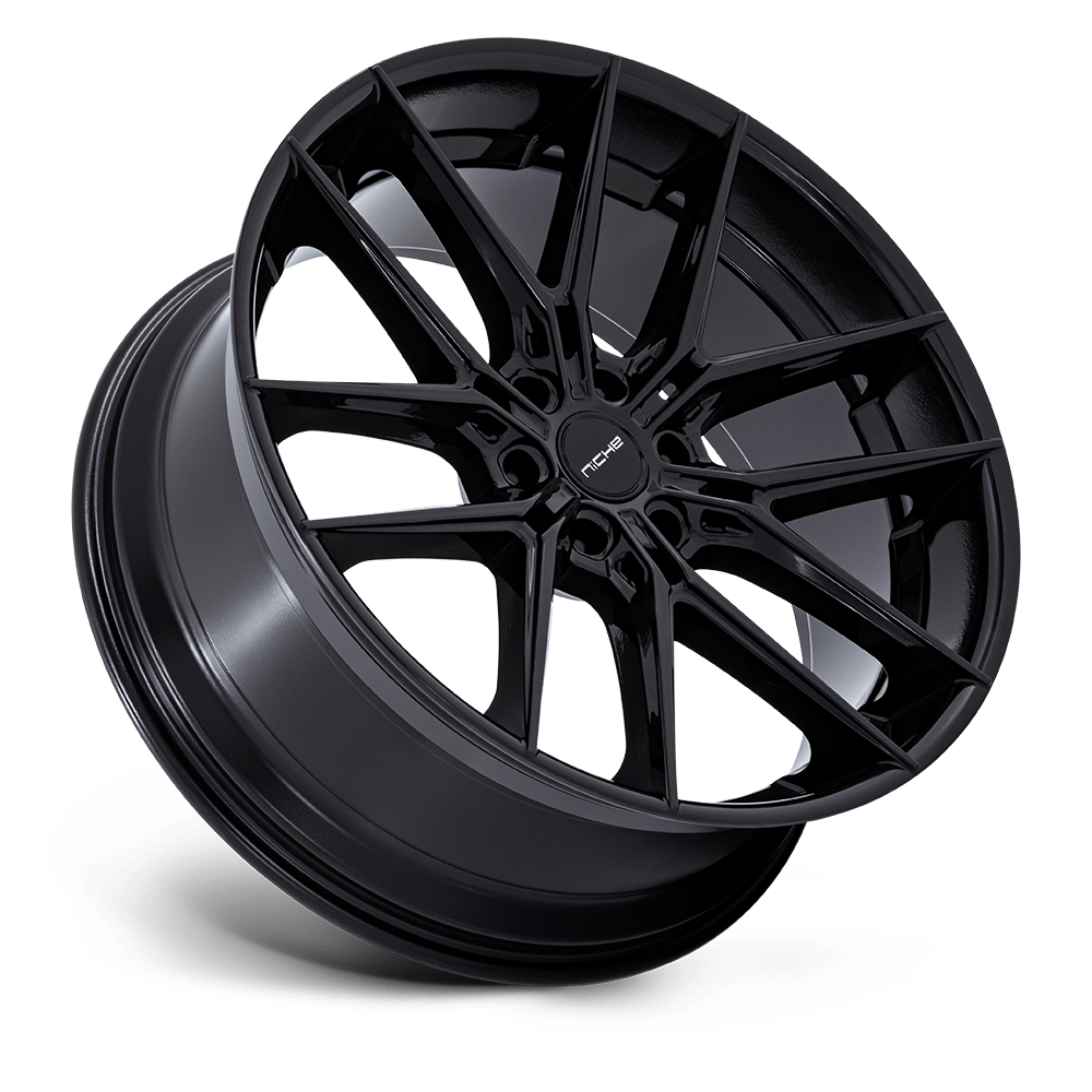 Niche NC280 Prodigy 6 22x9.5 Gloss Black 25mm ET 87.1mm CB 6x135