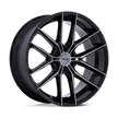 Niche NC280 Prodigy 6 24x10 Gloss Black w/Dark Tinted Clear 25mm ET 87.1mm CB 6x135