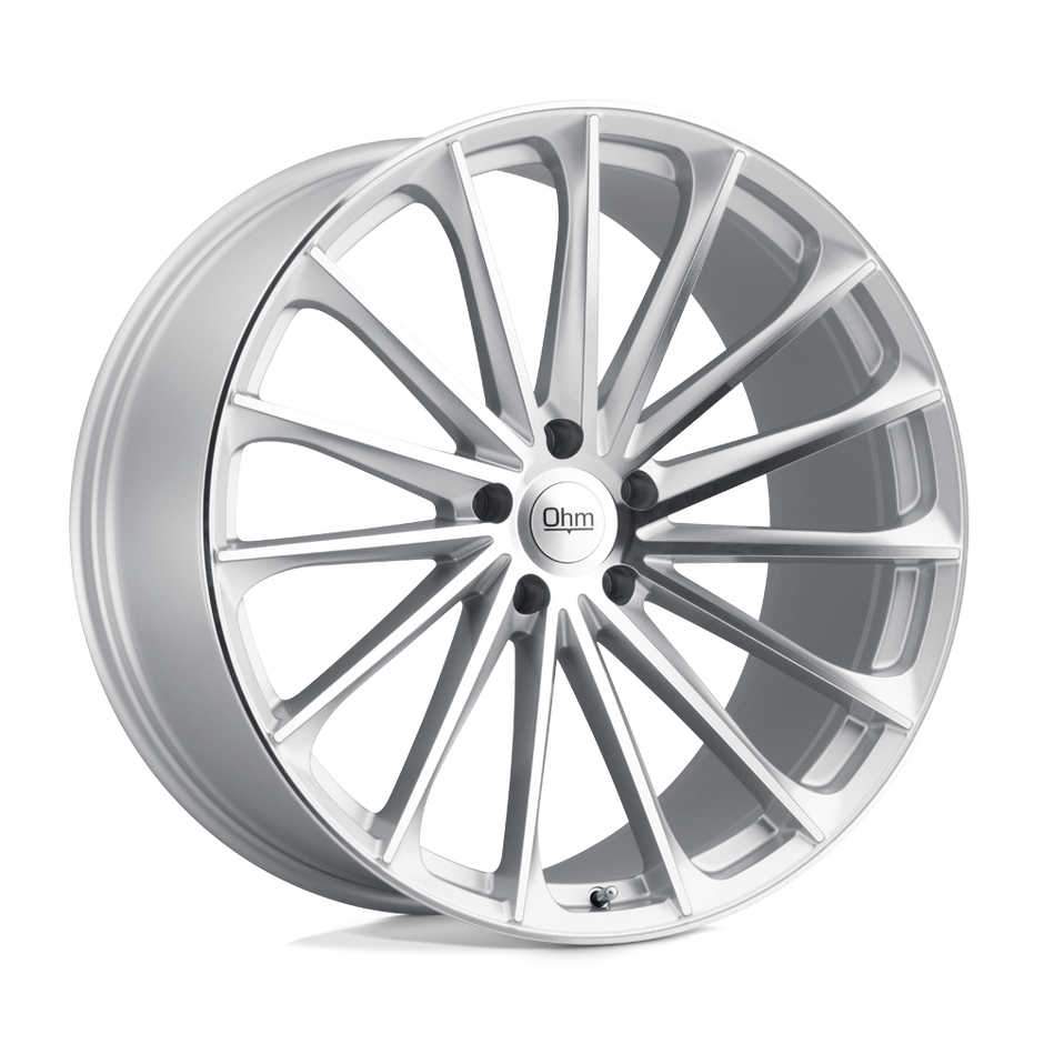 Ohm Proton 21x9 Silver w/Mirror Face 25mm ET 64.15mm CB 5x120