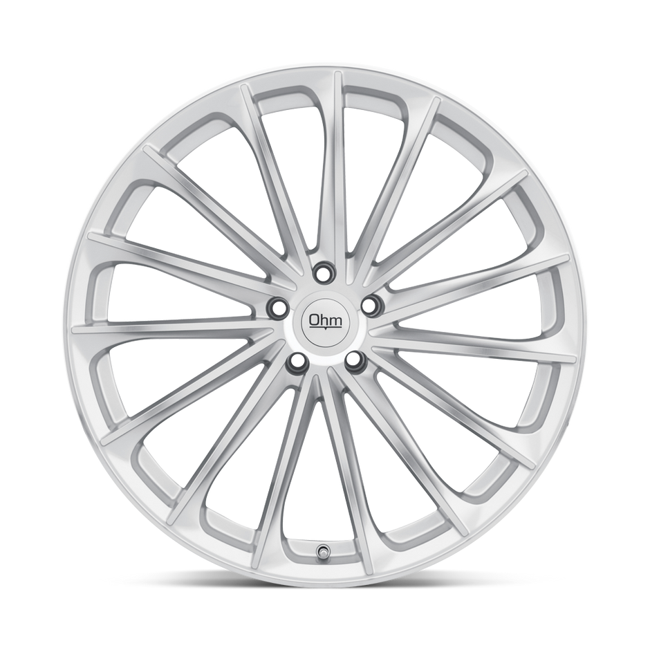 Ohm Proton 21x9 Silver w/Mirror Face 25mm ET 64.15mm CB 5x120