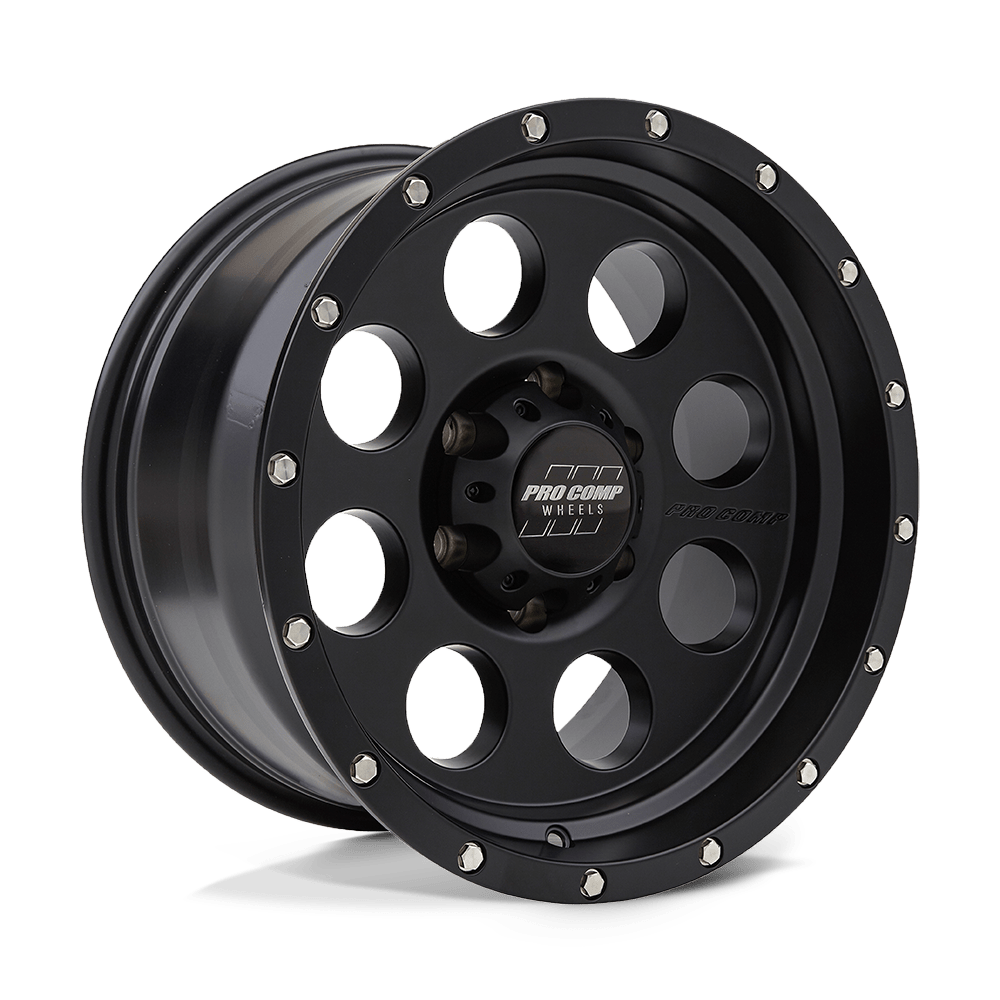 Pro Comp Alloys PA45 Proxy 17x9 Satin Black -6mm ET 108mm CB 5x139.7