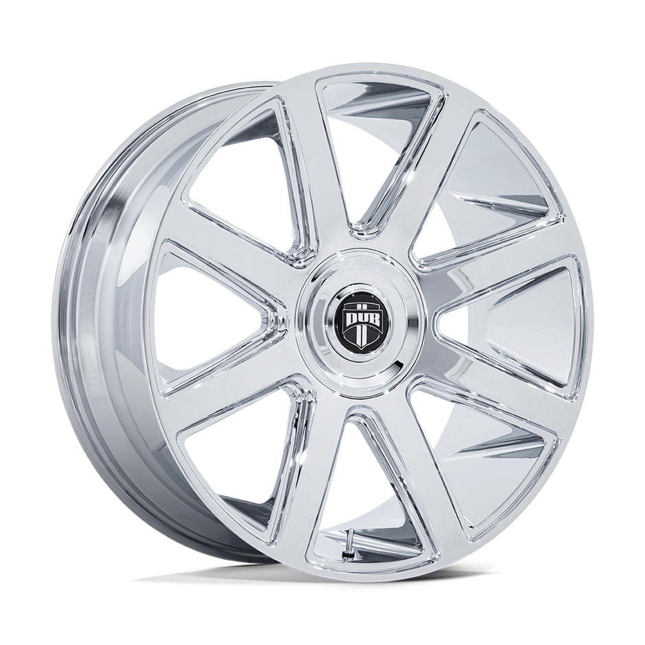 DUB Wheels DC273 Pull 24x10 Chrome 15mm ET 72.56mm CB Custom BP