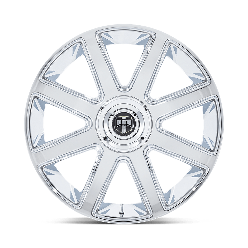 DUB Wheels DC273 Pull 24x10 Chrome 15mm ET 72.56mm CB Custom BP
