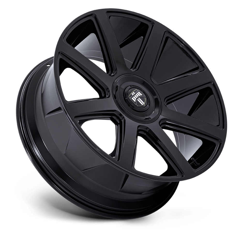 DUB Wheels DC273 Pull 24x9 Gloss Black 15mm ET 74.1mm CB 5x115/5x120