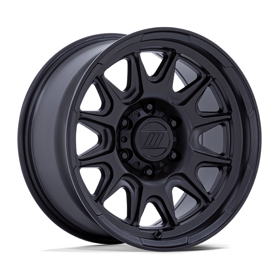Pro Comp Alloys PA200 Pulse 17x8 Matte Black 20mm ET 72.56mm CB 5x114.3