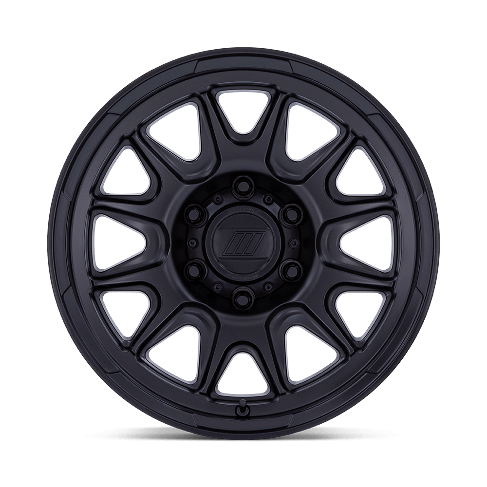 Pro Comp Alloys PA200 Pulse 17x8 Matte Black 20mm ET 72.56mm CB 5x114.3