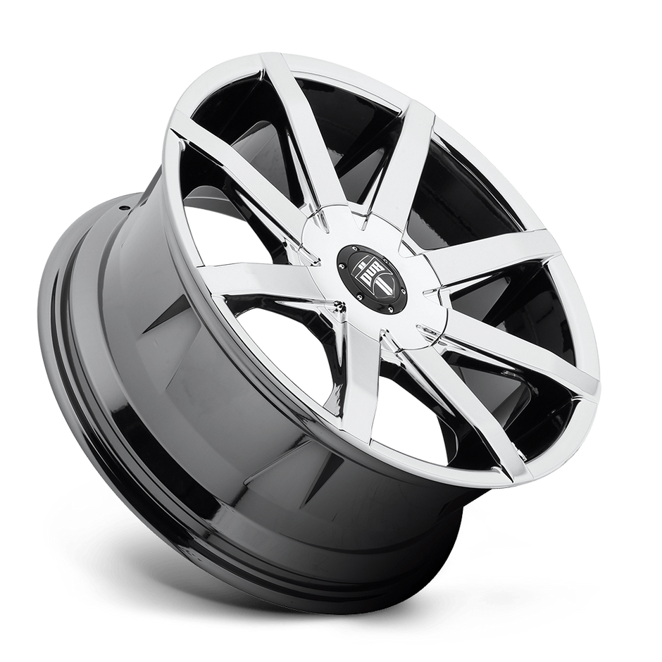 DUB Wheels S201 Push 20x8.5 Chrome Plated 35mm ET 74.5mm CB 6x120/6x132