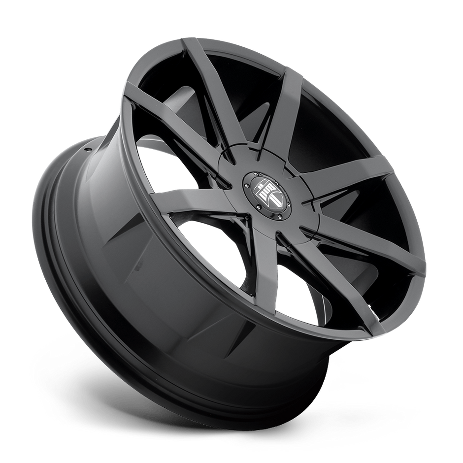 DUB Wheels S110 Push 20x8.5 Gloss Black 35mm ET 74.5mm CB 6x120/6x132
