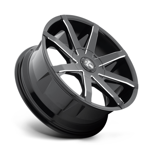 DUB Wheels S109 Push 24x9.5 Gloss Black Milled 30mm ET 100.3mm CB 6x139.7