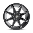 DUB Wheels S109 Push 20x8.5 Gloss Black Milled 30mm ET 78.1mm CB 6x127