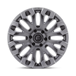 Fuel Wheels D830 Quake 18x9 Platinum 1mm ET 125.1mm CB 8x170