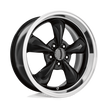 Performance Replicas PR106 18x10 Gloss Black w/Machined Lip 45mm ET 70.7mm CB 5x114.3