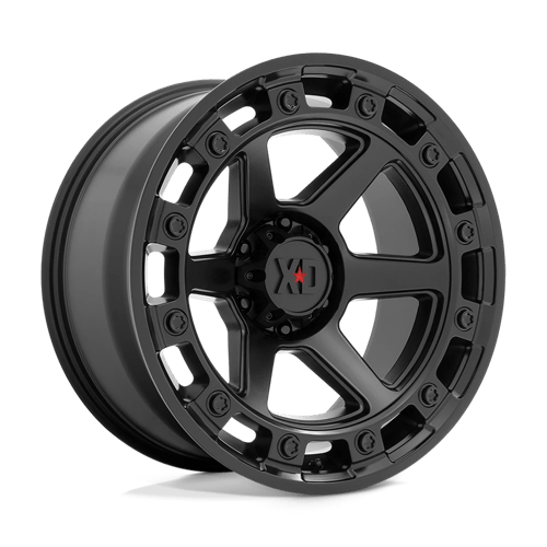 XD Wheels XD862 Raid 17x9 Satin Black wheel