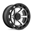 XD Wheels XD862 Raid 20x10 Satin Black Machined -18mm ET 106.1mm CB 6x139.7 wheel