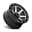 XD Wheels XD862 Raid 20x10 Satin Black Machined -18mm ET 106.1mm CB 6x139.7 wheel